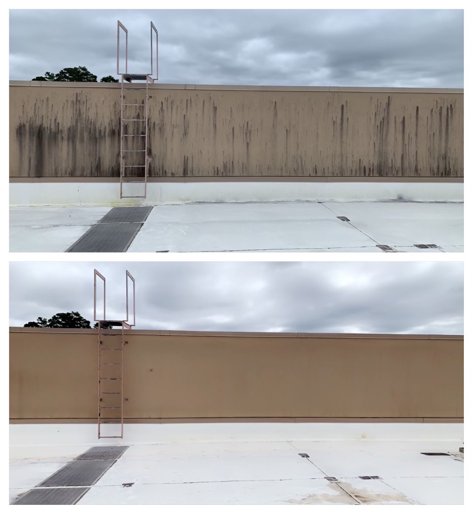Commercial Roof Cleaning for TPO and Flat Roof Systems