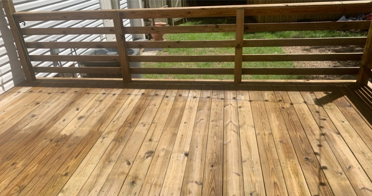 Deck Cleaning & Staining service near Winder GA
