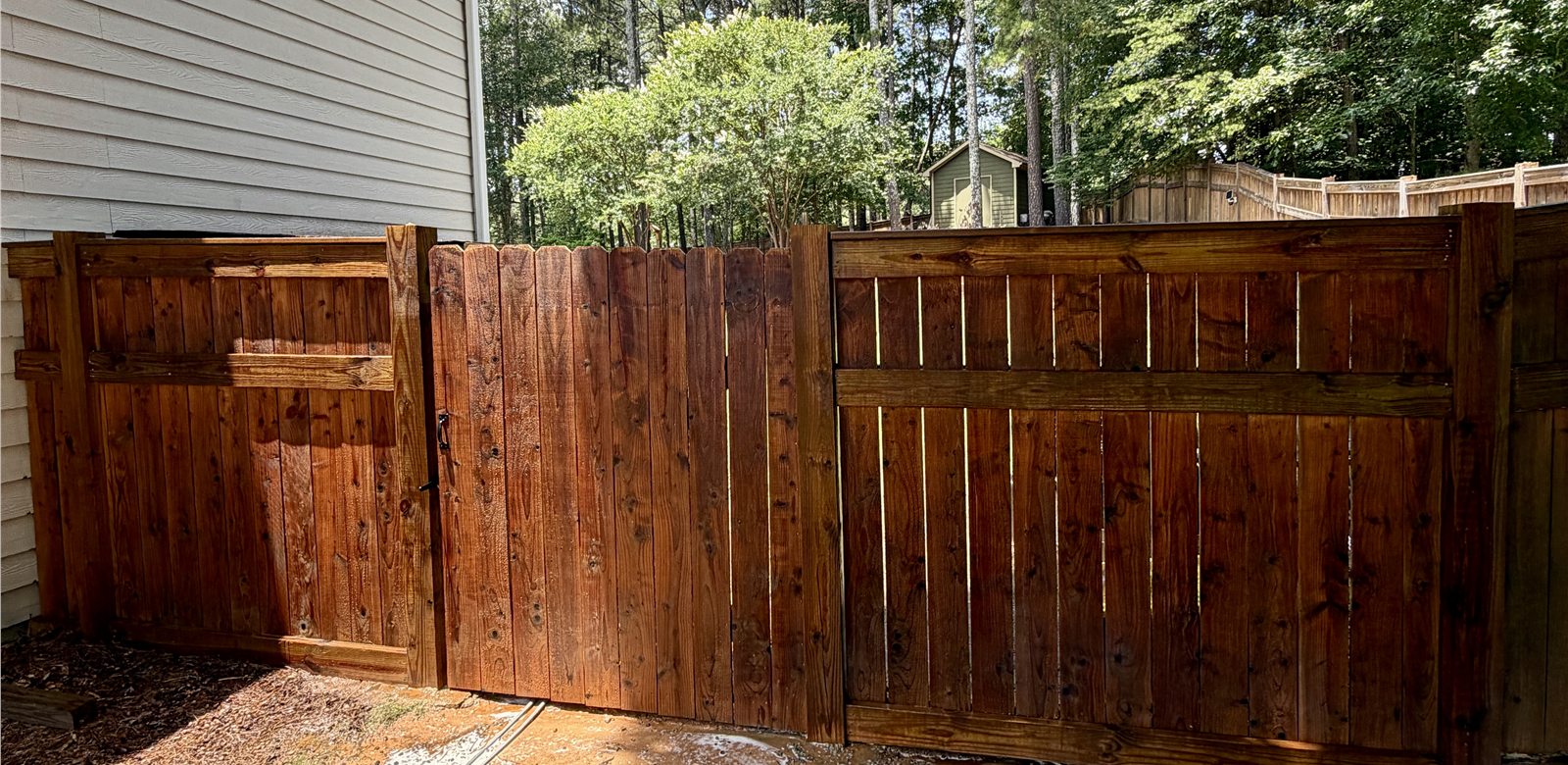 Fence Cleaning & Staining service near Winder GA
