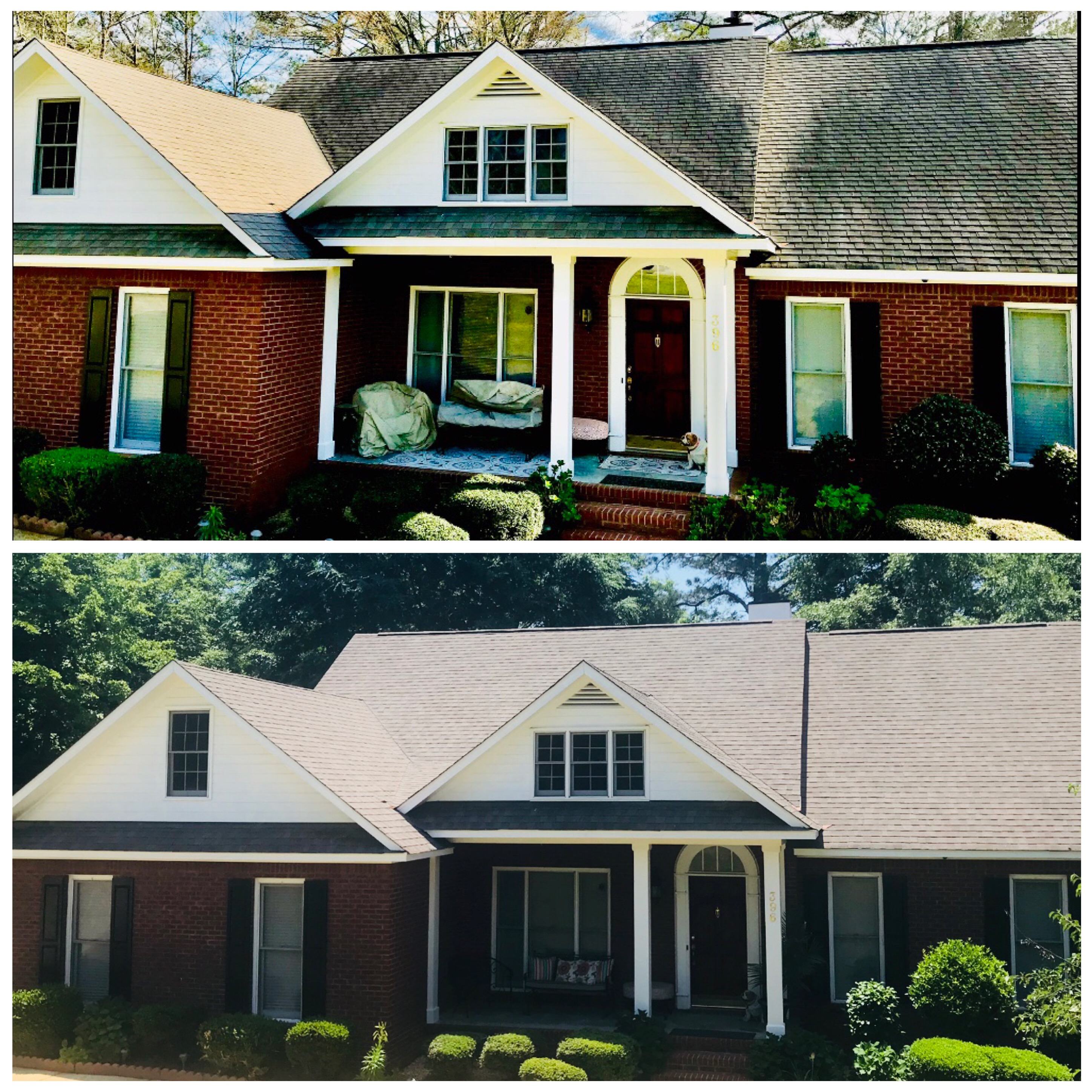 Roof Cleaning project photo for Clean Defense Force in Hoschton, GA