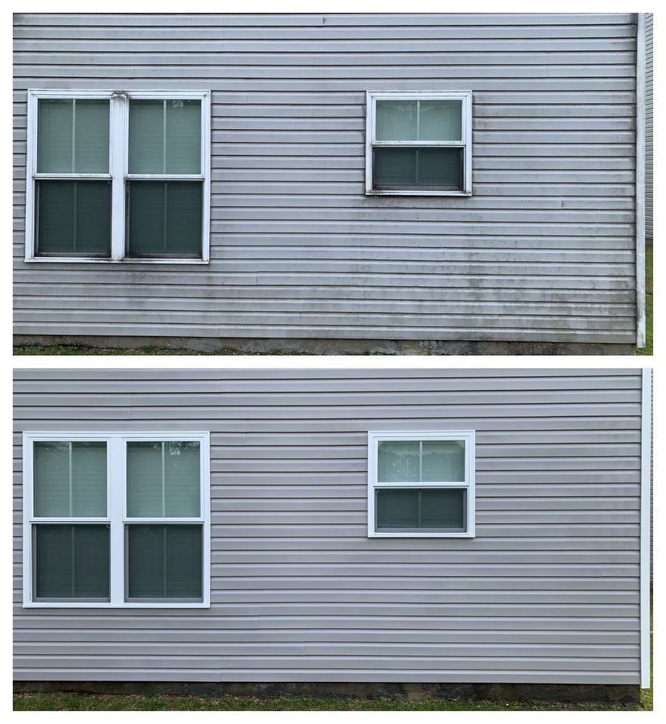 House Washing project photo for Clean Defense Force in Bethlehem, GA