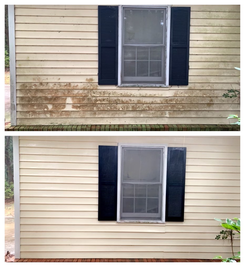 House Washing project photo for Clean Defense Force in Hoschton, GA