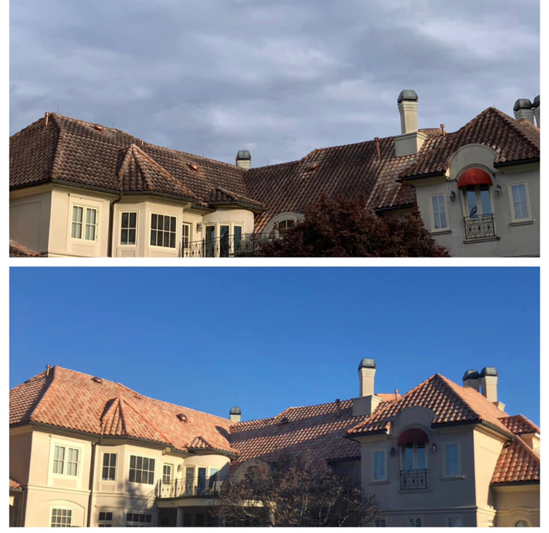Roof Cleaning project photo for Clean Defense Force in Braselton, GA